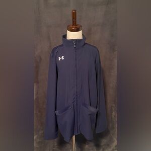 Under Armour Girl’s Size XL Navy Blue Jacket
